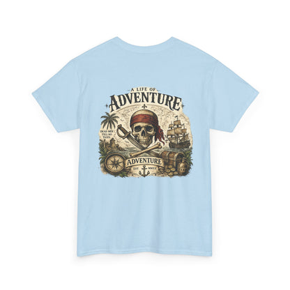 'A Life of Adventure' Pirate Graphic Tee