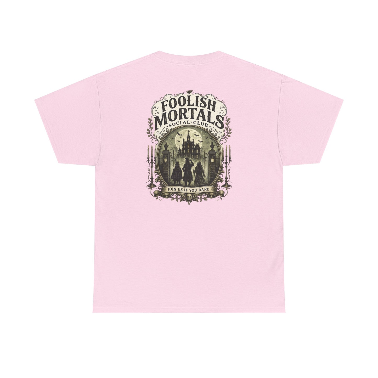 Foolish Mortal Social Club T-Shirt — Vintage Graphic Tee