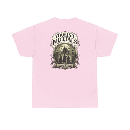 Foolish Mortal Social Club T-Shirt — Vintage Graphic Tee