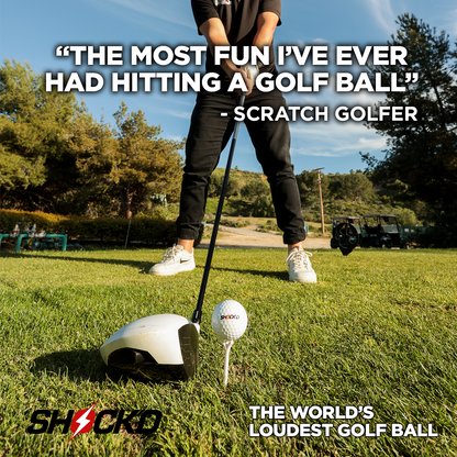 MEGA PACK (4 Red + 4 White) - SHOCK'D Golf Balls