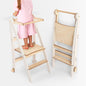 Helper Tower: A Multi-functional Foldable Step Stool for Kids