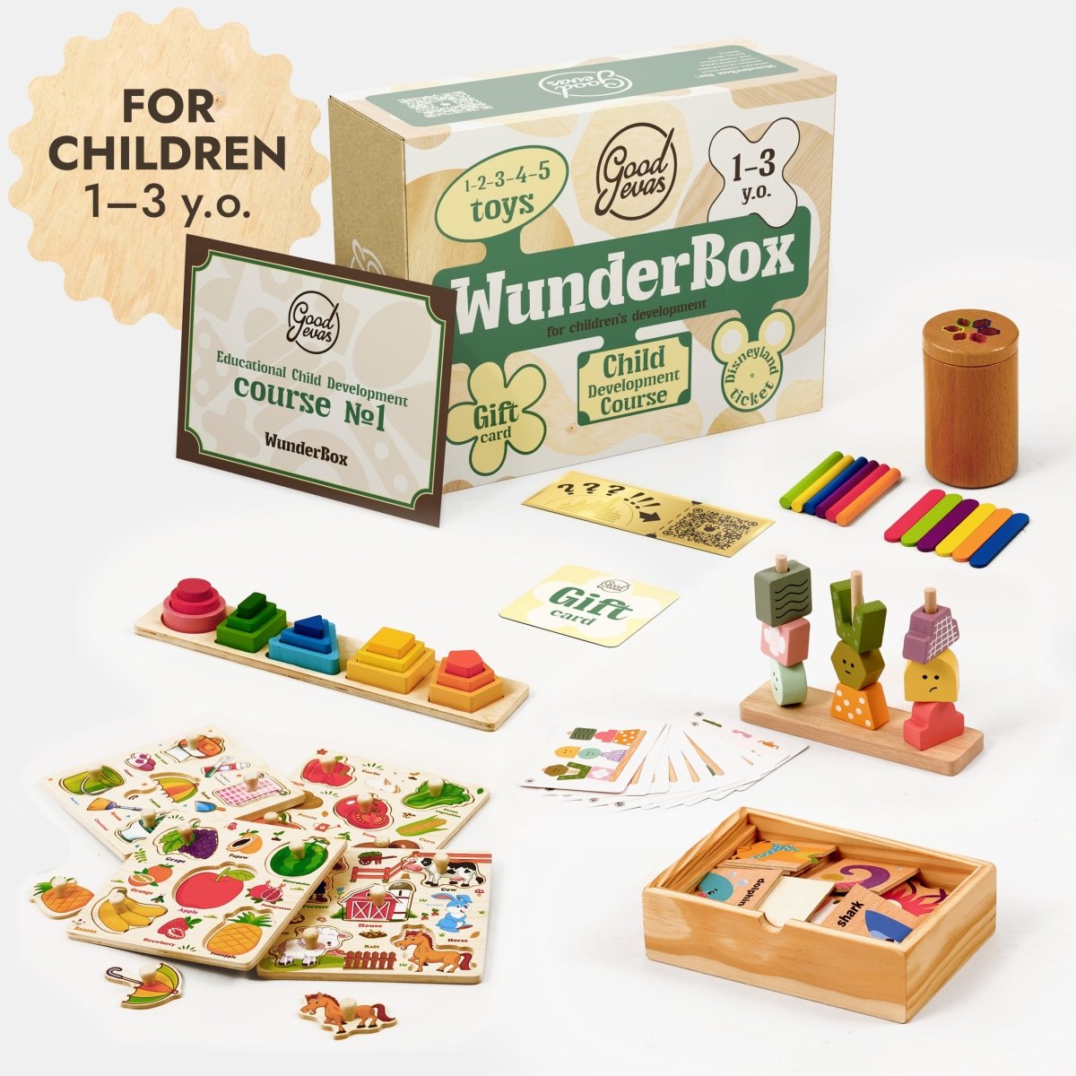 WunderBox 1-3 years old - developmental boxing for toddlers